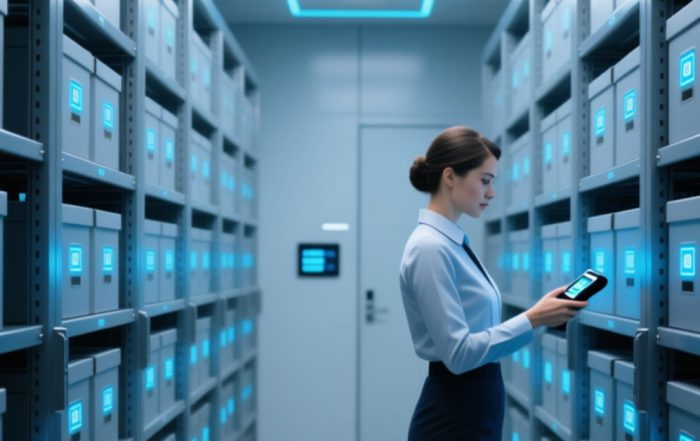 智能档案馆库房RFID标签助力档案管理封面图