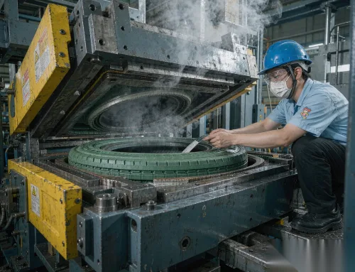 耐高温RFID轮胎标签200°C：扛住硫化机考验 | 华苑斯码特